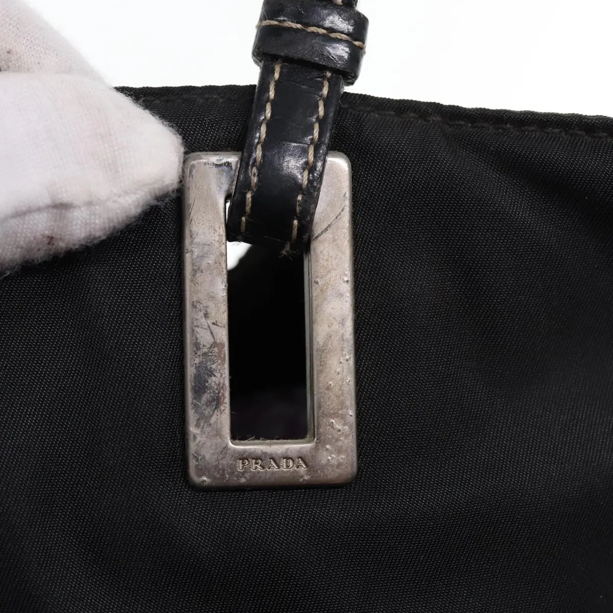 Trendy Inspired Prada Tote Bag Nylon Black Auth Bs14899