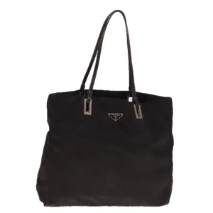 Trendy Inspired Prada Tote Bag Nylon Black Auth Bs14899
