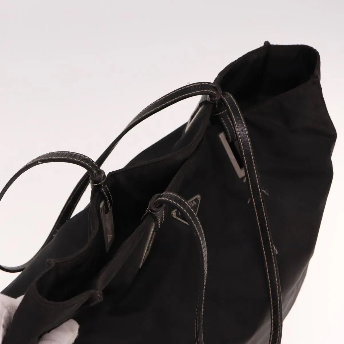 Trendy Inspired Prada Tote Bag Nylon Black Auth Bs14899