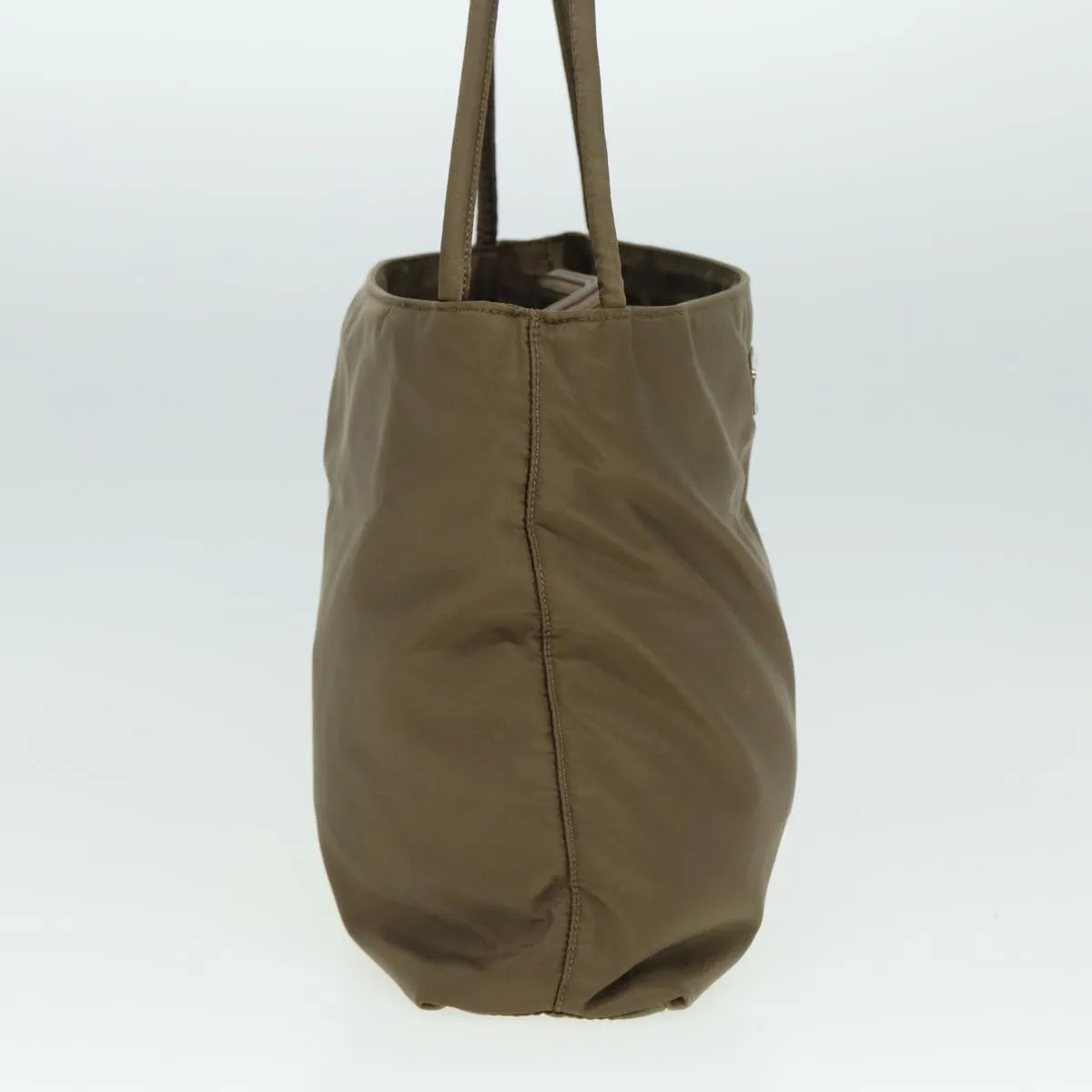 Trendy Inspired Prada Tote Bag Nylon Brown Auth 78260