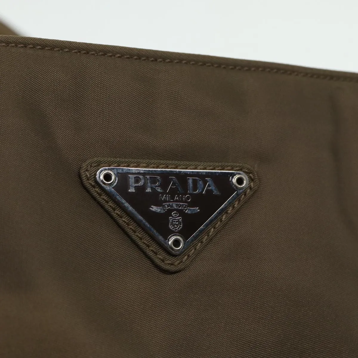 Trendy Inspired Prada Tote Bag Nylon Brown Auth 78260