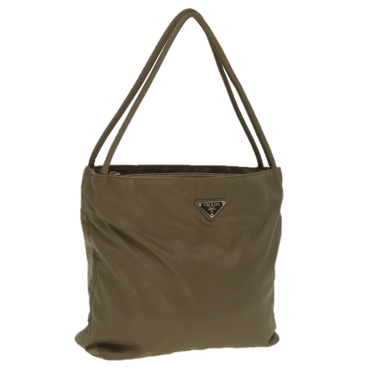 Trendy Inspired Prada Tote Bag Nylon Brown Auth 78260