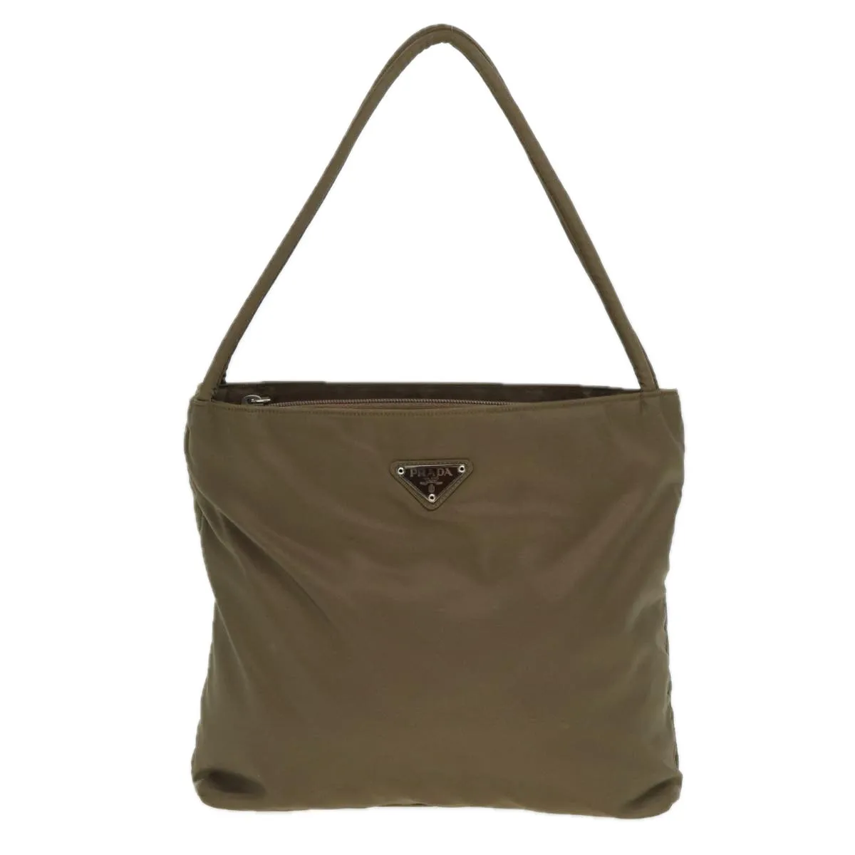 Trendy Inspired Prada Tote Bag Nylon Brown Auth 78260