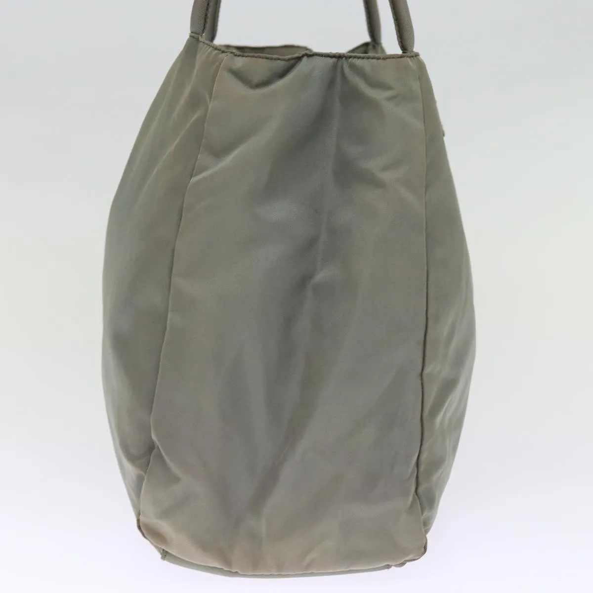 Trendy Inspired Prada Tote Bag Nylon Green Auth 76001