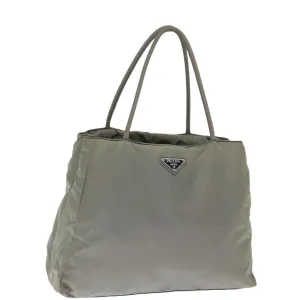 Trendy Inspired Prada Tote Bag Nylon Green Auth 76001