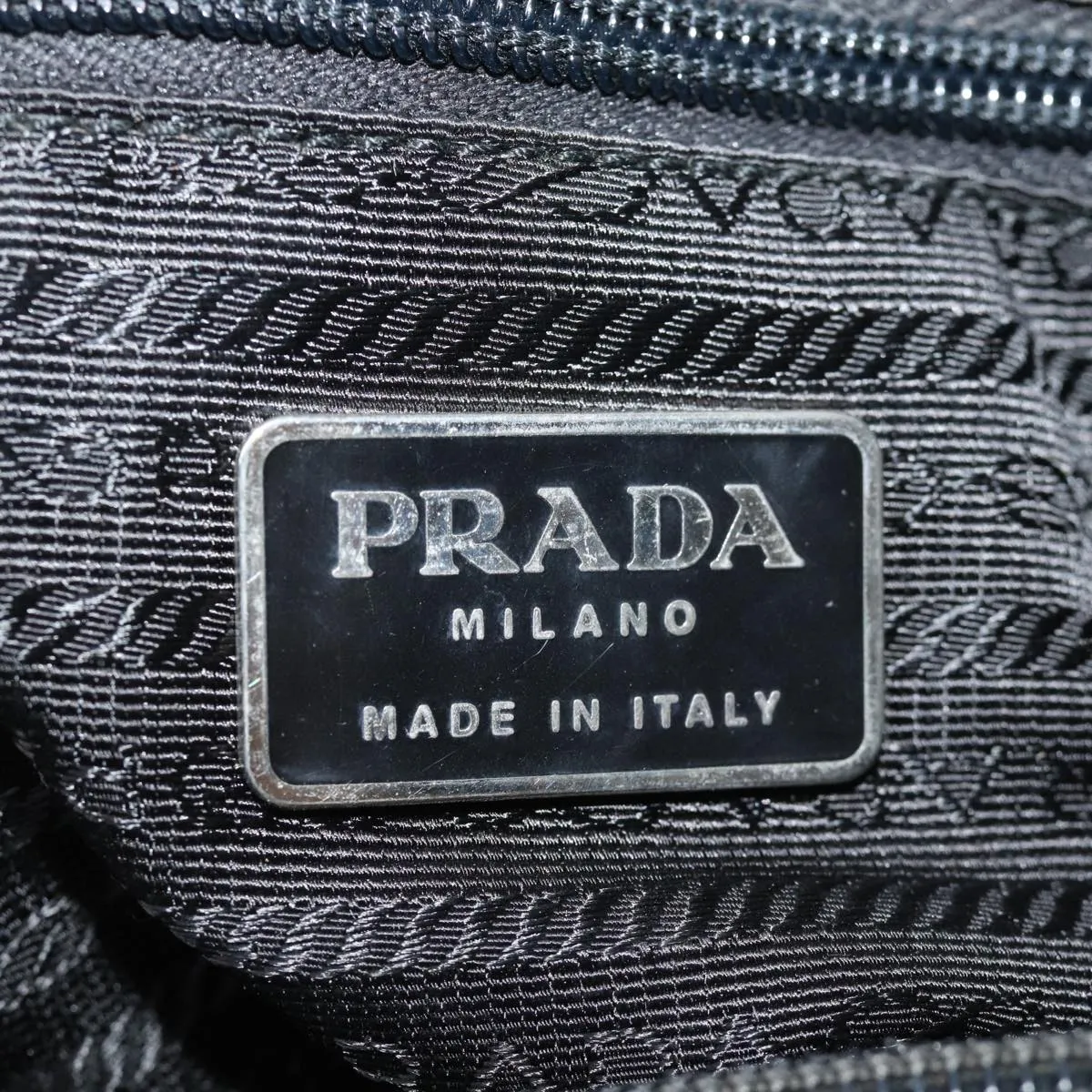 Trendy Inspired Prada Tote Bag Nylon Green Auth 76001