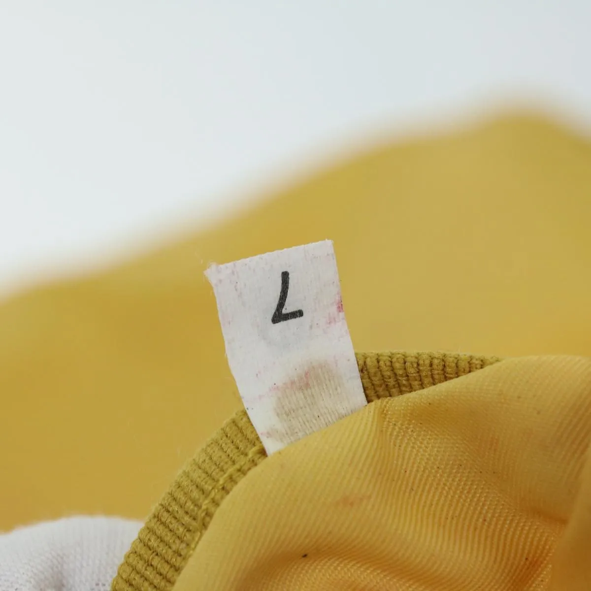 Trendy Inspired Prada Tote Bag Nylon Yellow Auth 67978