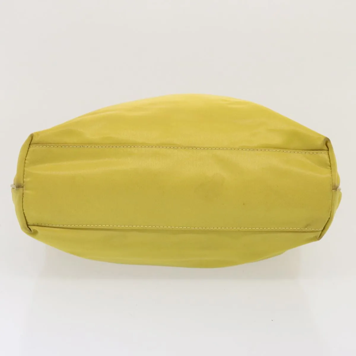 Trendy Inspired Prada Tote Bag Nylon Yellow Auth 73333