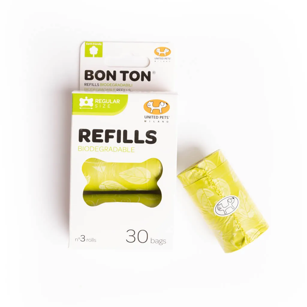 United Pets Bon Ton Biodegradable Poop Bags | Green