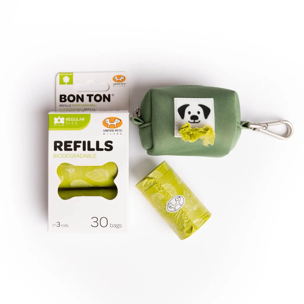 United Pets Bon Ton Biodegradable Poop Bags | Green
