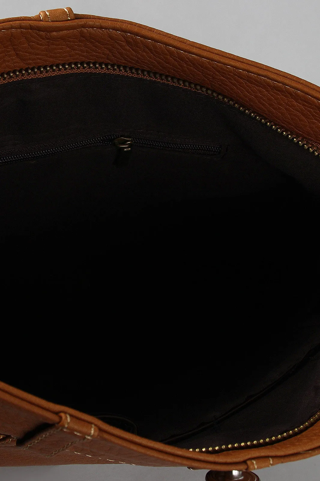 Vegan Leather Skirt Clutch Bag