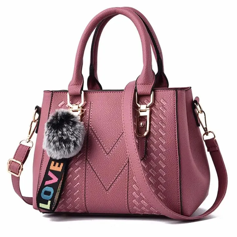 Velvet Charm - Stylish Messenger Bag