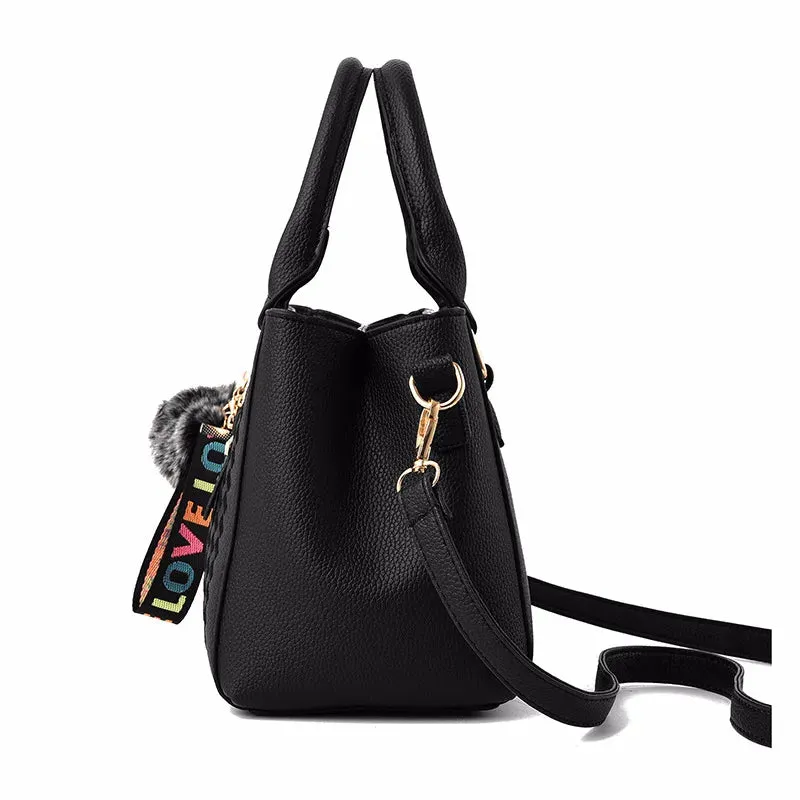 Velvet Charm - Stylish Messenger Bag