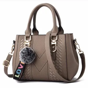 Velvet Charm - Stylish Messenger Bag