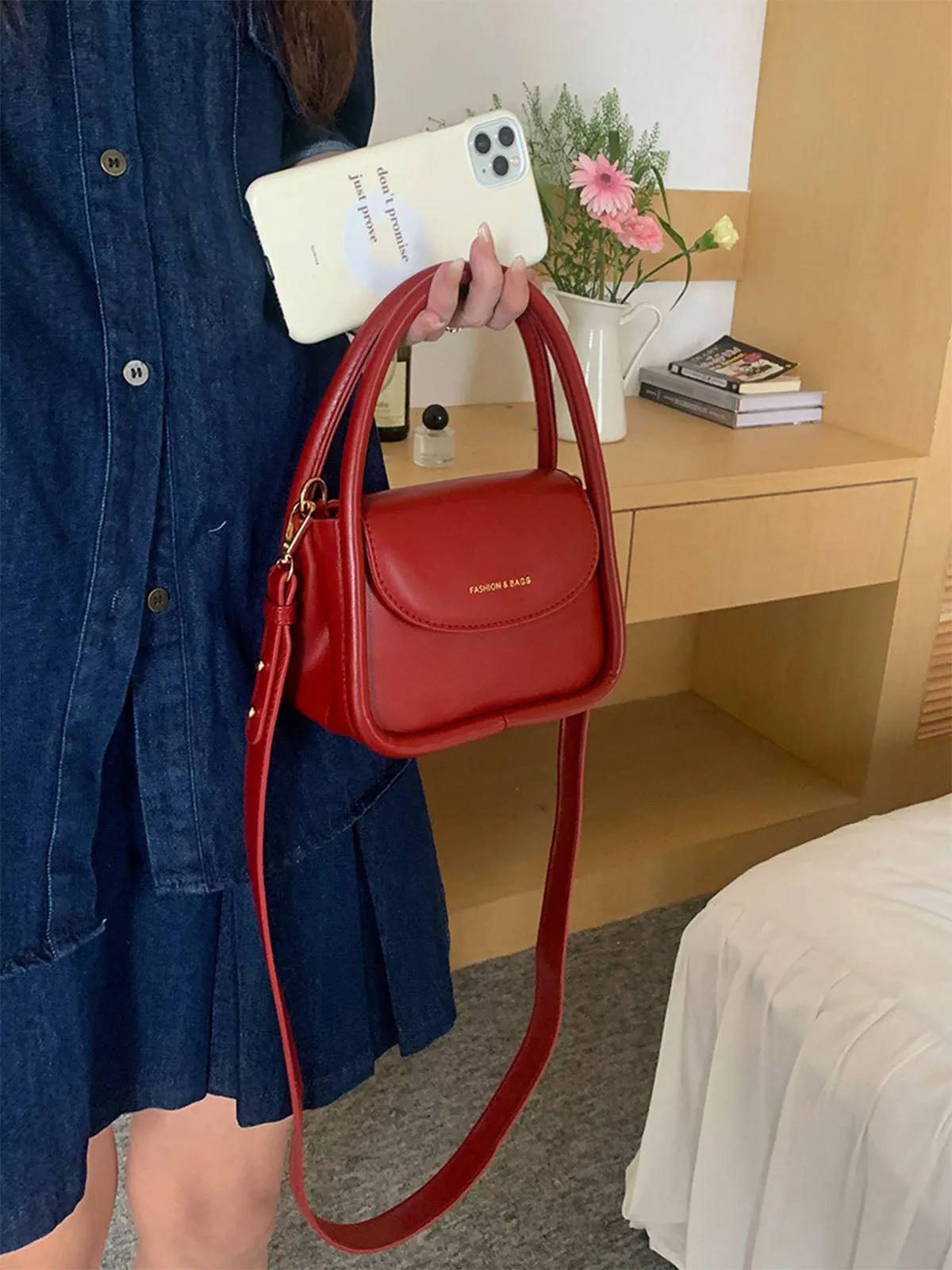 Versatile Handheld Crossbody Bag