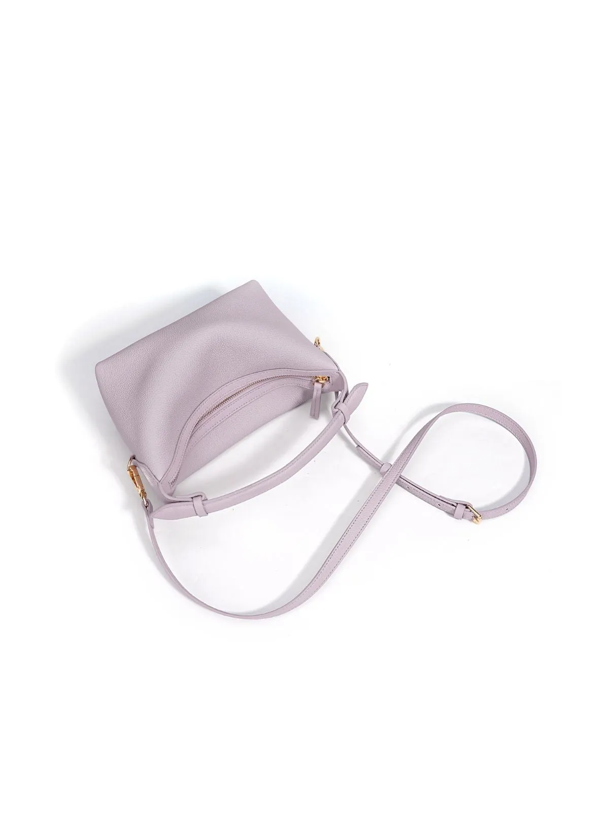 Versatile Moon Bag – Stylish Zip Closure Handbag