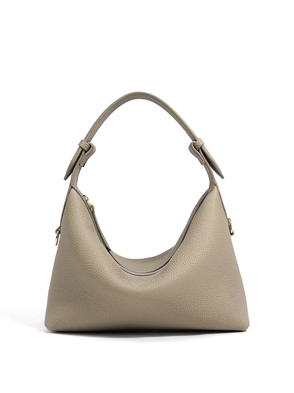 Versatile Moon Bag – Stylish Zip Closure Handbag