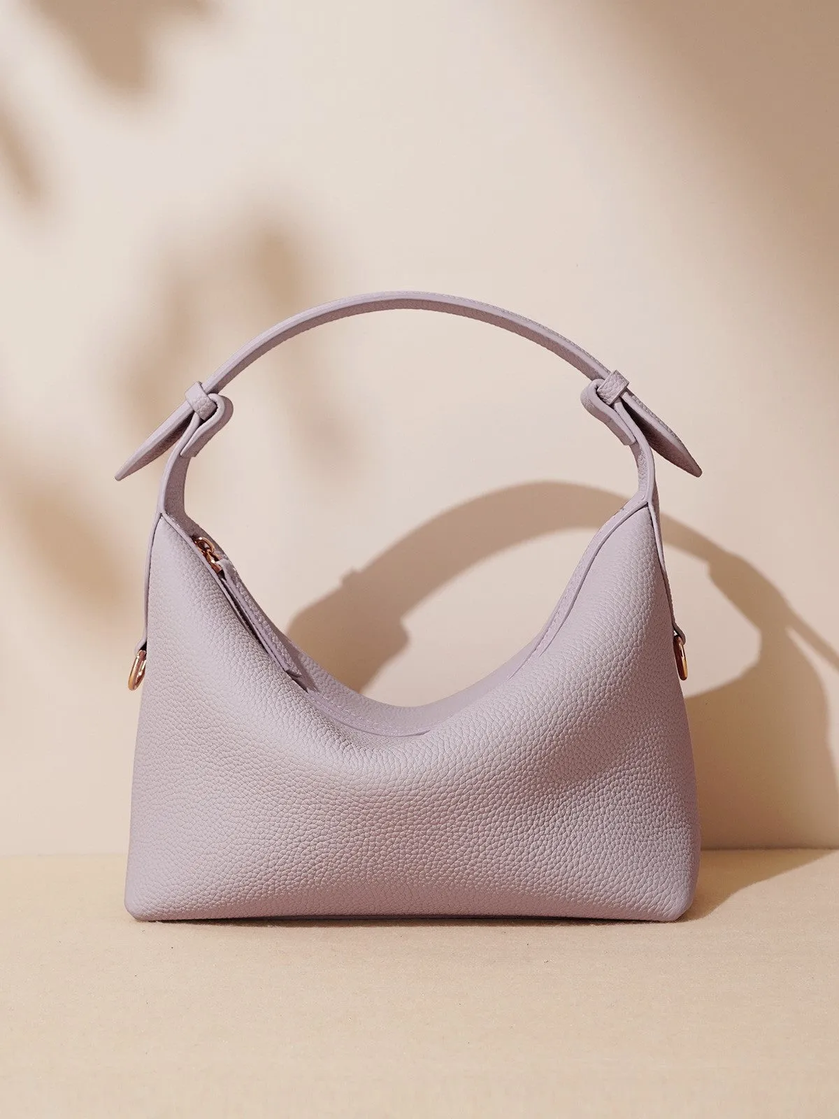 Versatile Moon Bag – Stylish Zip Closure Handbag