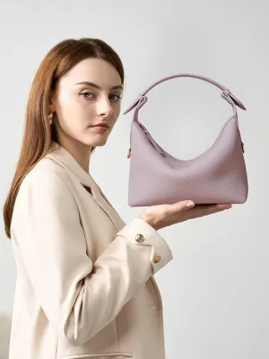 Versatile Moon Bag – Stylish Zip Closure Handbag