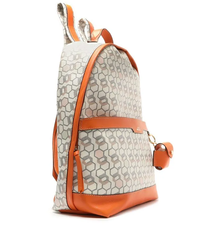 White Bee.ZZ Bari Big Orange Backpack [PRE