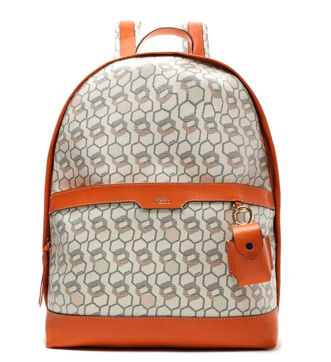 White Bee.ZZ Bari Big Orange Backpack [PRE