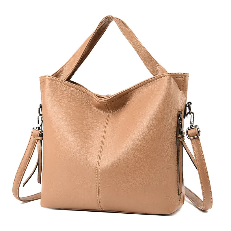 Women's Leather Trendy Versatile Casual Bag (In Stock)