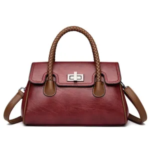Women's Leather Versatile Stylish Bag (In Stock)