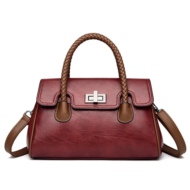 Women's Leather Versatile Stylish Bag (In Stock)