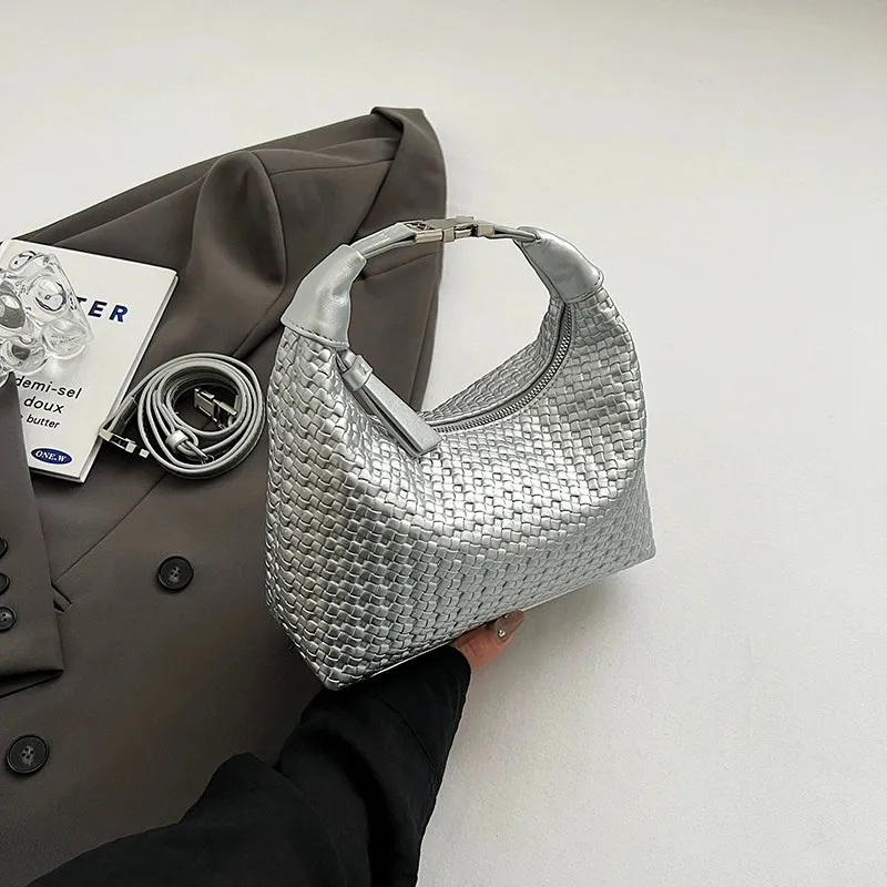 Women's Leather Versatile Stylish Pea Bag