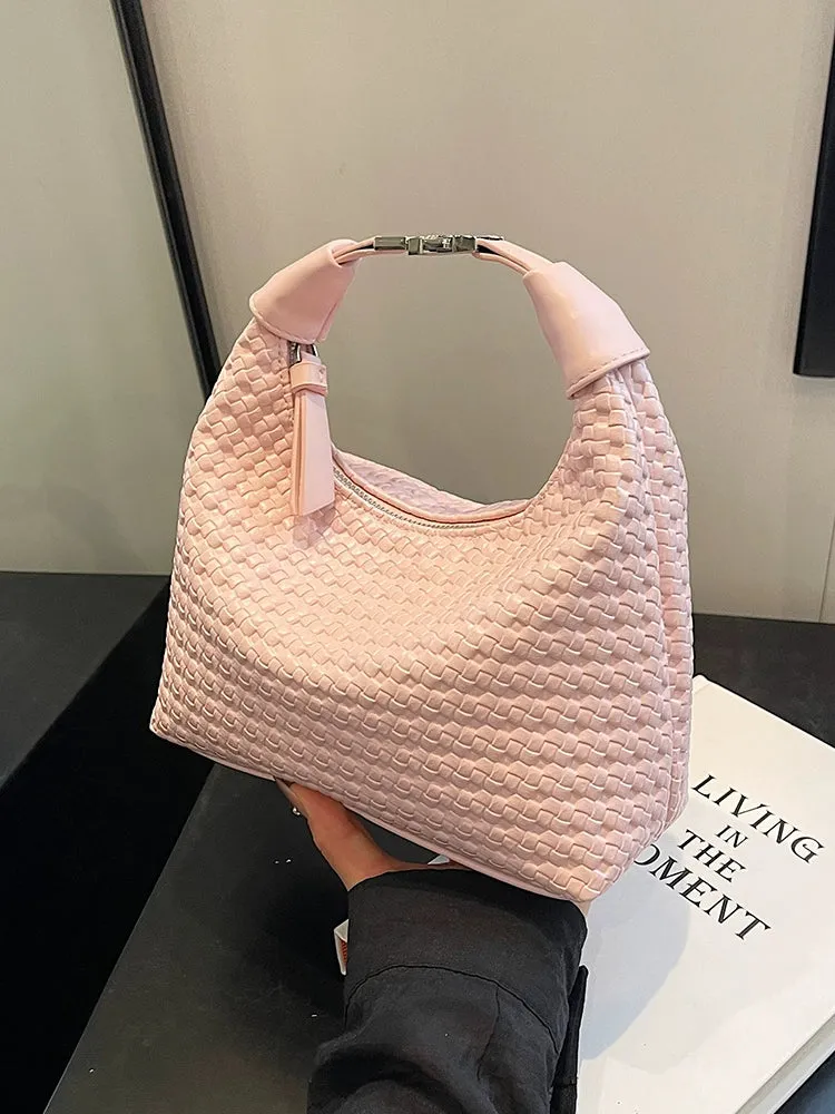 Women's Leather Versatile Stylish Pea Bag