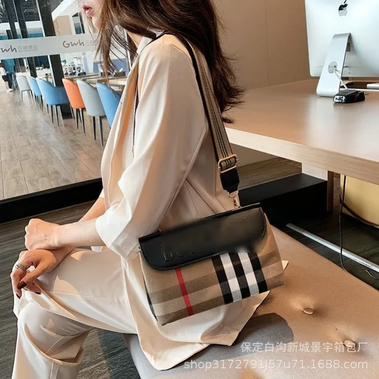 Women's  trendy, fashionable, versatile, one-shoulder, cross-body, casual, Korean style bag  B-73272