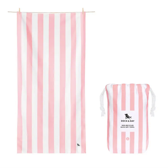 XL Quick Dry Towel in Malibu Pink