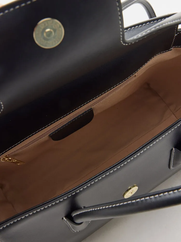 Zelda Structured Shoulder Bag