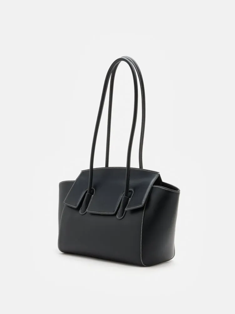 Zelda Structured Shoulder Bag