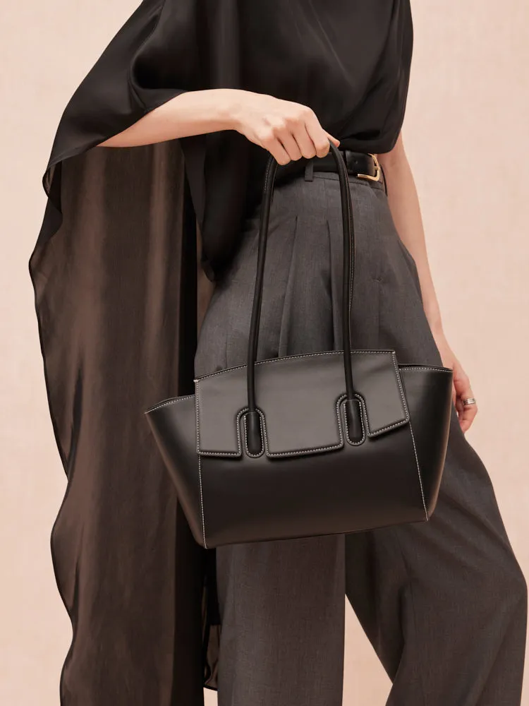Zelda Structured Shoulder Bag