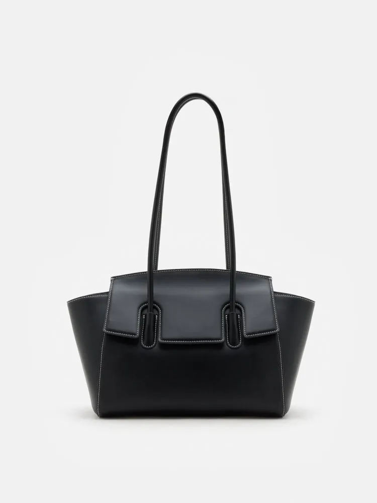 Zelda Structured Shoulder Bag