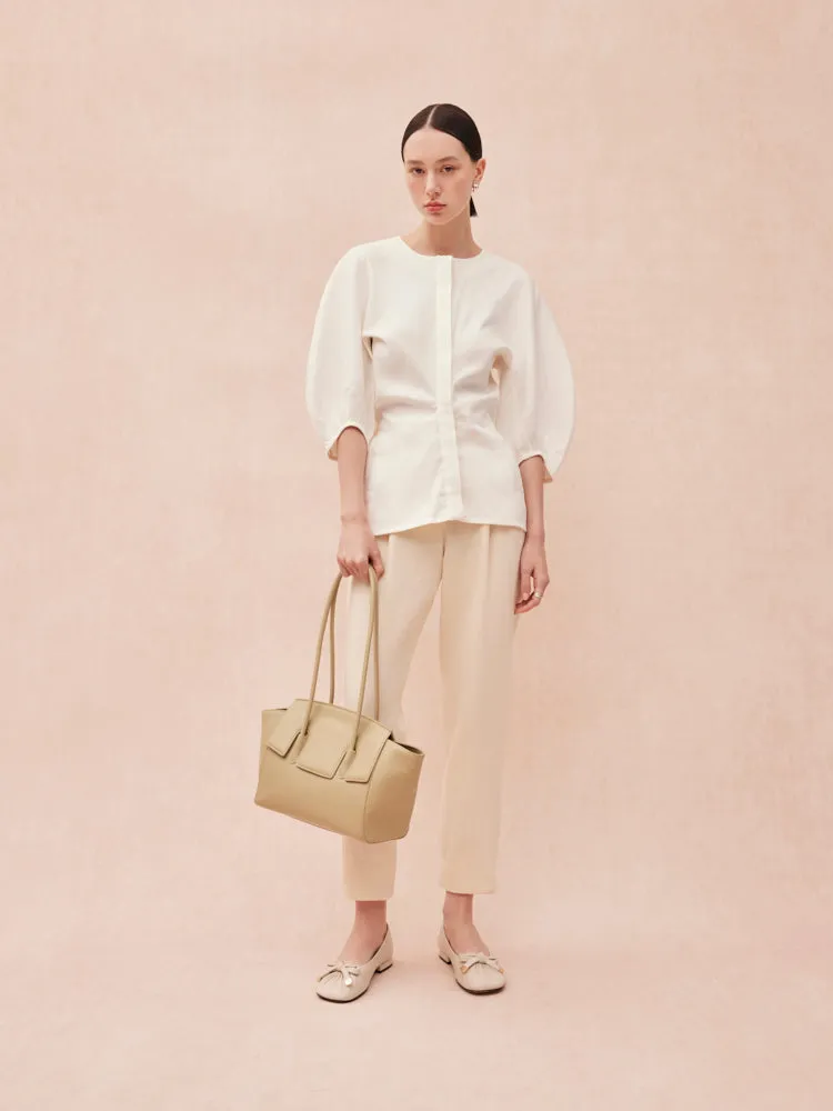 Zelda Structured Shoulder Bag