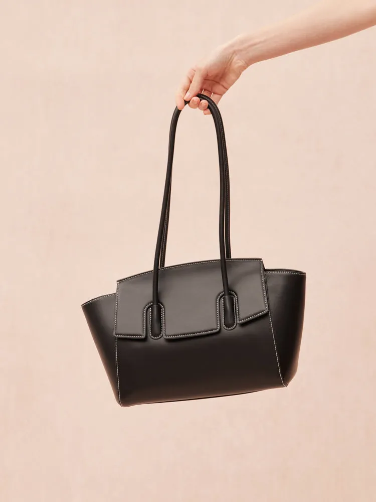 Zelda Structured Shoulder Bag